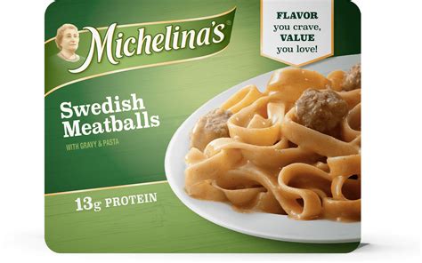 Swedish Meatballs Michelinas Frozen Entrees