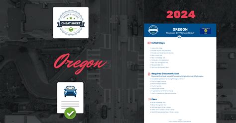 2024 Oregon Dmv Test Cheat Sheet 99 Pass Rate