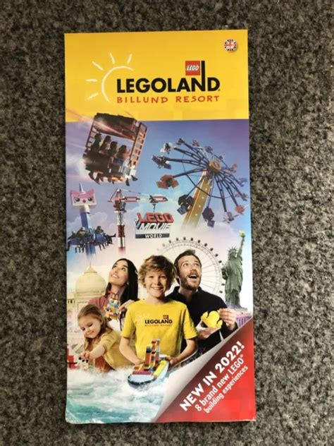 Legoland Lego Billund 2022 Resort Guide Map Leaflet Eur 683 Picclick Fr
