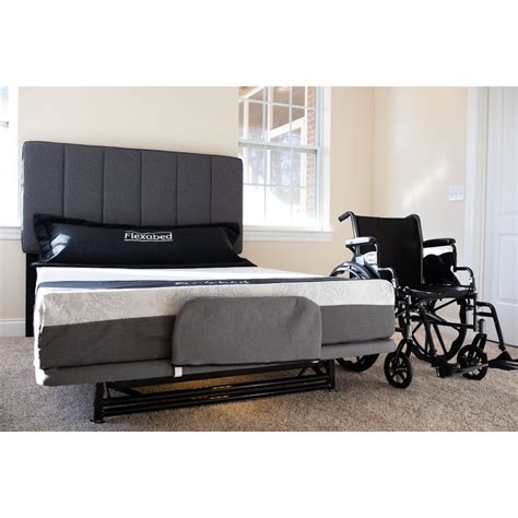 Flexabed Hi Low Sl Bariatric Electric Adjustable Bed Frame With Voice