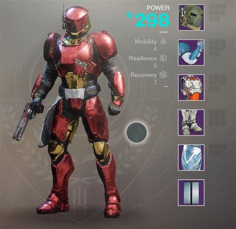 Kieran Baker Destiny 2 Titan Armor Sets
