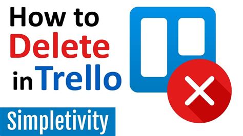 Hiding the card from the list will archive the card, but allow you to continue creating new cards using the template button on each list. How to Delete Trello Cards, Lists and Boards - YouTube