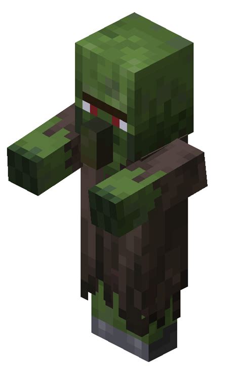 Zombie Villager Official Minecraft Wiki Minecraft Skins Minecraft