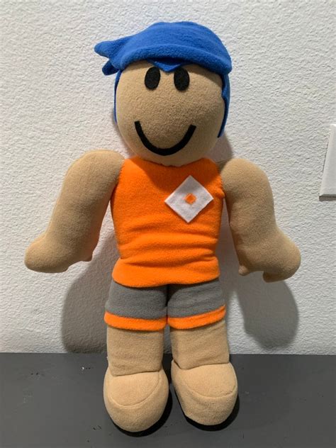 Roblox Plush Make Your Own Simple Noob And Bacon Hair Only Etsy