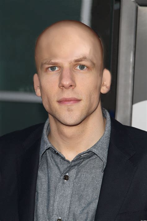 Another Hollywood Bald Bad Guy Is Jesse Eisenbergs Lex Luthor Really