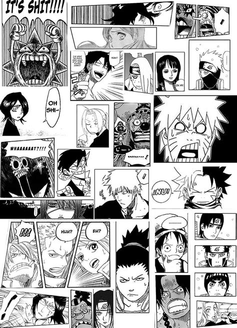 Foto 90 Naruto Manga Wallpaper Black And White Terbaik Background Id