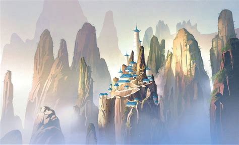 Avatar Legend Of Aang Team Avatar Legend Of Korra Fantasy Landscape