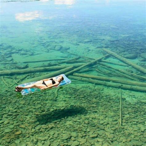 It is estimated to be also the second largest freshwater lake in the world by volume. Flathead Lake, Montana…one of the clearest lakes in the ...