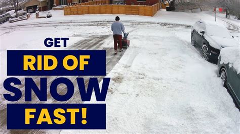 Satisfying Ultimate Guide To Efficient Snow Blowing For Your Driveway
