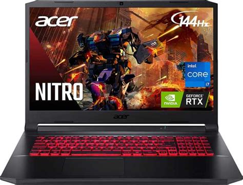 Acer Nitro 5 An517 54 79l1 173 Intel Core I7 11800h 23ghz Nvidia