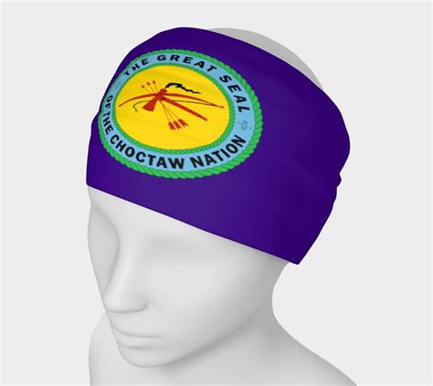 Great Seal Of The Choctaw Nation Headband Bandanna Oklahoma Etsy