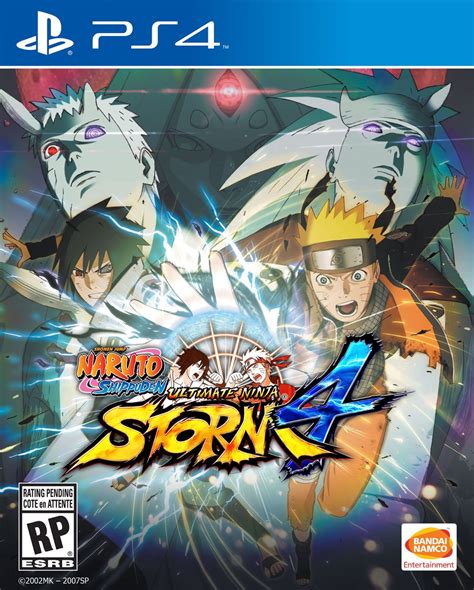 Updated Us Box Art For Naruto Shippuden Ultimate Ninja Storm 4 On Ps4 And Xbox One Game