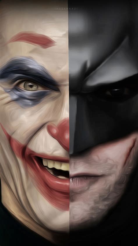 1080x1920 1080x1920 Batman Joker Superheroes Artist Artwork