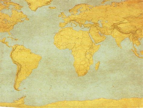 World Map No Labels Carolreader Flickr