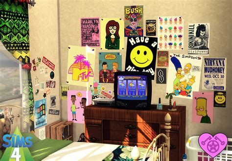 Sims 4 Cc 90s Aesthetic Clothes Hair Furniture And More Fandomspot