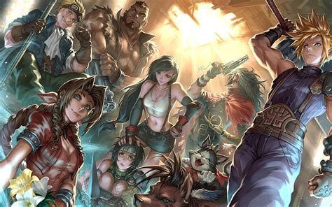 Final fantasy vii remake out 10.04.2020 for playstation 4. Final Fantasy 7 Remake, Characters, 4K, #40 Wallpaper