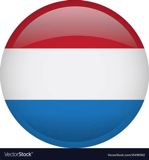 isolated flag of the netherlands royalty free vector image