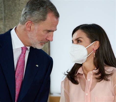 On Wednesday King Felipe And Queen Letizia Attended The 2020 National