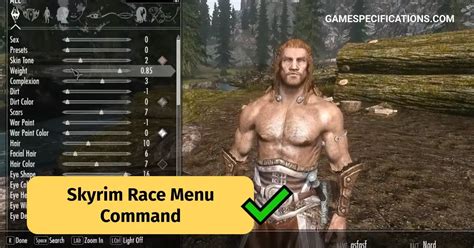 Skyrim Race Menu Command What Is It And Why Is It So Great Game