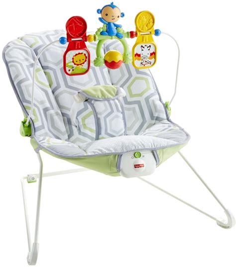 Fisher Price Baby Bouncer Geo Meadow Best Educational Infant Toys
