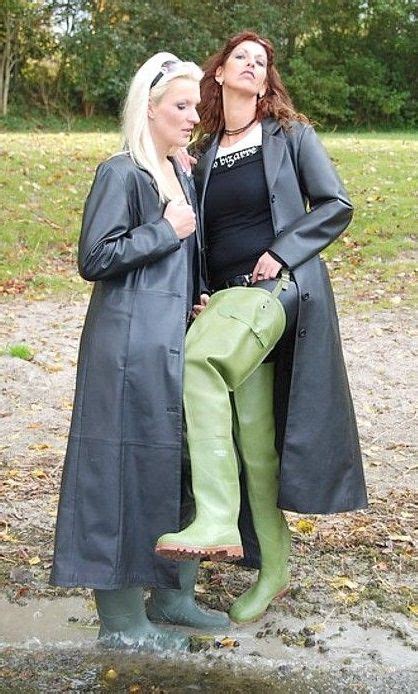 Club Rubberboots And Waders Pinterest And Eroclubs Nl Long Coat Women Trench Coats Women