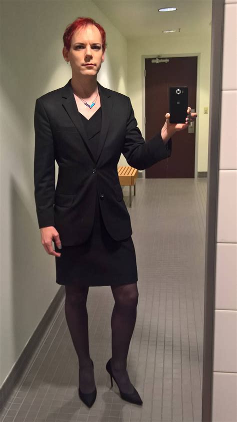 It Was Time For Serious Business Tm At Work Men Wearing Dresses Gender Fluid Fashion Fashion