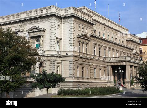 Serbia Belgrade Old Palace City Hall Stock Photo Alamy