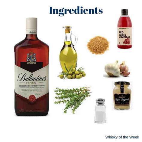 Salad With A Ballantines Salad Dressing Whisky Of The Week Whisky