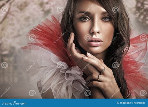 Cute Brunette Stock Photo Image Of Person Pretty Seductive 16085052