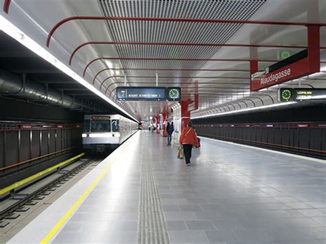 urbanrail europe austria wien vienna u bahn u1