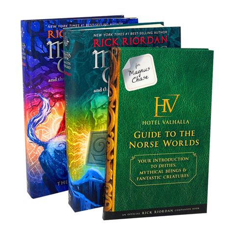 Rick Riordan Deluxe 3 Books Set Collection Magnus Chase Mythology Seri