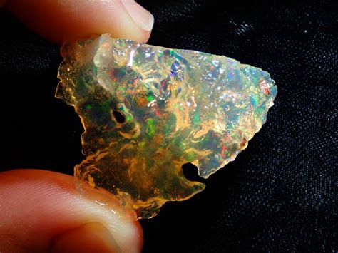 237ct Natural Rough Mexican Fire Opal