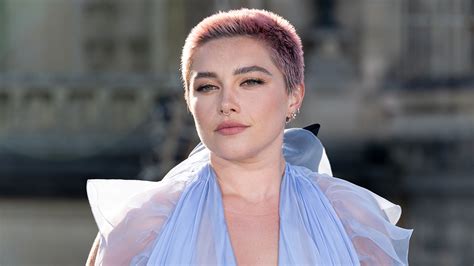 Florence Pugh Attends The Valentino Haute Couture Show