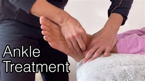 Manual Therapy For Stiff Ankle Youtube