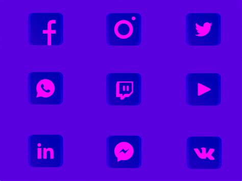 Top 158 Animated  Social Media Icons