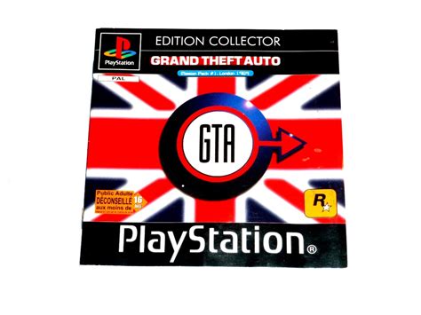 Grand Theft Auto Collectors Edition Ps1fr