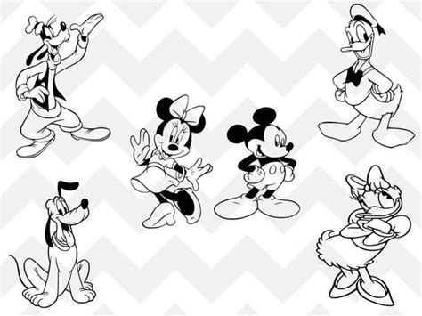 Mickey Mouse Svg Minnie Svg Disney Svg Mickey Mouse Clubhouse Svg