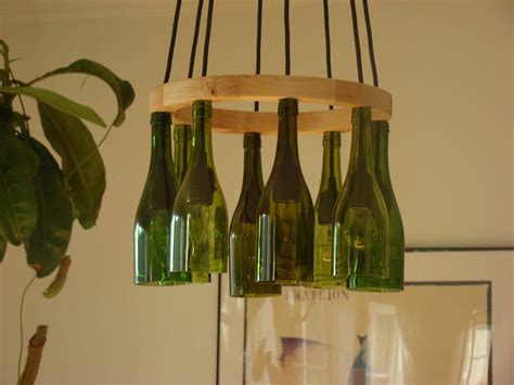 Wine Bottle Chandelier By Glow828 On Etsy
