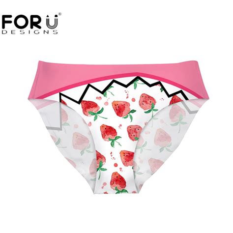 buy forudesigns women sexy panties funny fruit pineapple printed breathable