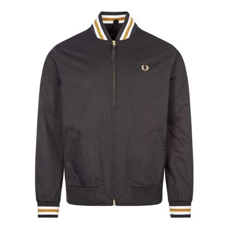 Fred Perry Tennis Bomber Jacket Black Aphrodite1994