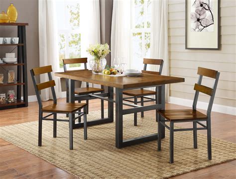 Better Homes And Gardens Mercer Dining Table 7 Piece Dining Set Home Dining