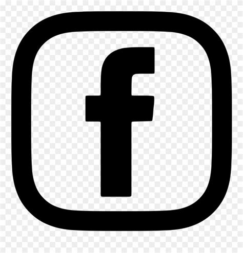 Facebook Logo Red Transparent Fb Icon White Png Clipart 3648099