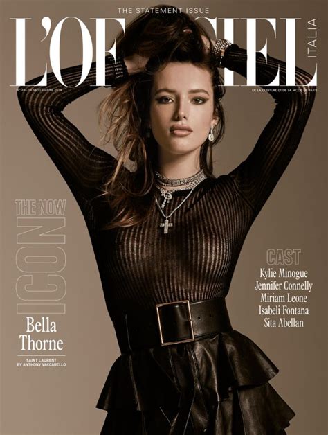 Bella Thorne Fappening Tits For L Officiel Cover The Fappening
