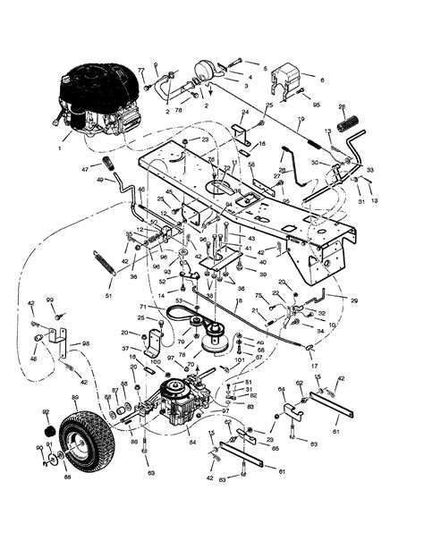 Craftsman 536270320 Rear Engine Riding Mower Parts Sears Partsdirect