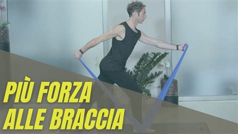 Pilates Esercizi Per Braccia E Spalle Più Forti Con La Banda Elastica