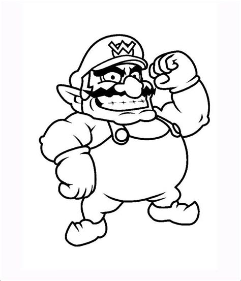Mario first appeared as jumpman in the 1981 arcade game named donkey kong. Mario Coloring Pages - Free Coloring Pages | Free ...