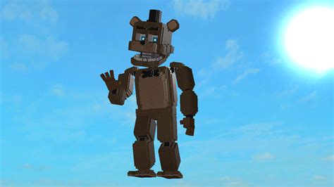 About 4 Months Old Freddy Fazbear Model I Made In Roblox I Guess Its