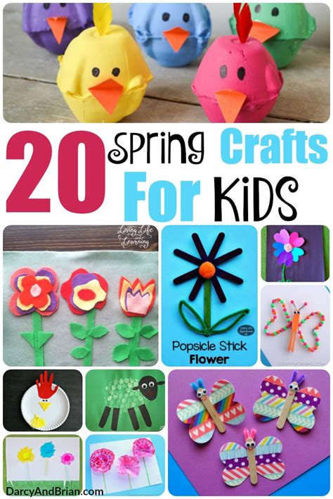 20 Spring Crafts For Kids