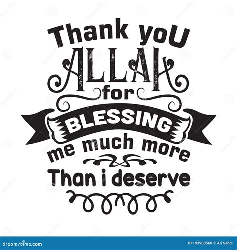 Muslim Quote And Saying Good For Cricut Thank You Allah For Blessing
