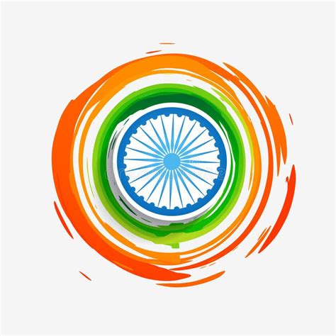 Stylish Creative Indian Flag Stock Vector Illustration Of Banner